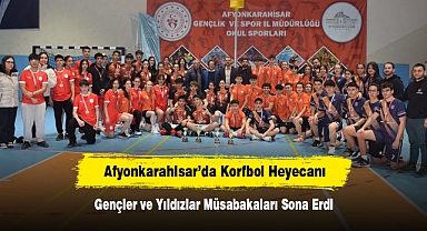 Afyonkarahisar’da Korfbol Heyecanı: Gençler ve Yıldızlar Müsabakaları Sona Erdi