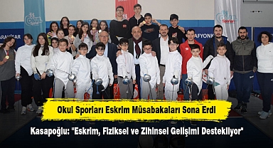 Afyonkarahisar’da Okul Sporları Eskrim Müsabakaları Sona Erdi