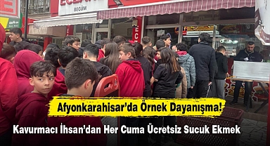 Afyonkarahisar’da Örnek Dayanışma!