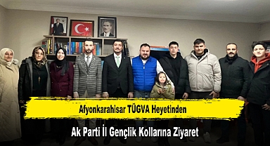 Afyonkarahisar TÜGVA Heyetinden, Ak Parti İl Gençlik Kollarına Ziyaret