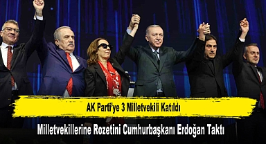 AK Parti’ye 3 Milletvekili Katıldı