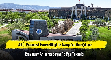 AKÜ, Erasmus+ Hareketliliği ile Avrupa'da Öne Çıkıyor