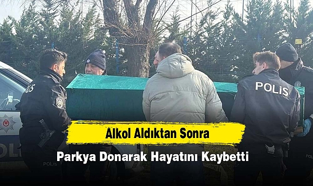 Alkol Aldıktan Sonra Parkta Donarak Hayatını Kaybetti