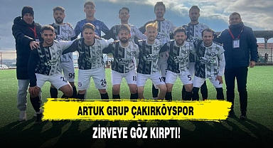 ARTUK GRUP ÇAKIRKÖYSPOR ZİRVEYE GÖZ KIRPTI!