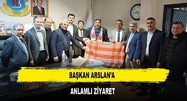Başkan Arslan’a Anlamlı Ziyaret
