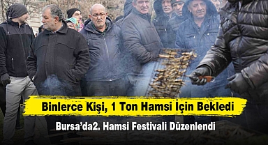 Binlerce Kişi, 1 Ton Hamsi İçin Bekledi