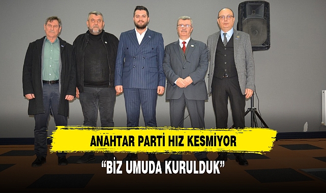 "BİZ UMUDA KURULDUK"
