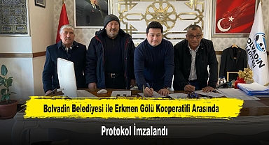 Bolvadin Belediyesi ile Erkmen Gölü Kooperatifi Arasında Protokol İmzalandı