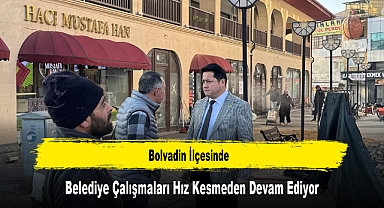 Bolvadin İlçesinde Belediye Çalışmaları Hız Kesmeden Devam Ediyor
