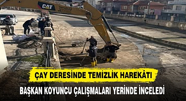 ÇAY DERESİNDE TEMİZLİK HAREKÂTI