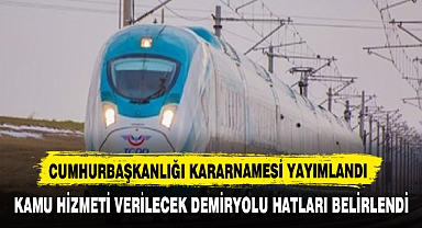 CUMHURBAŞKANLIĞI KARARNAMESİ YAYIMLANDI