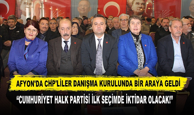 “CUMHURİYET HALK PARTİSİ İLK SEÇİMDE İKTİDAR OLACAK!”