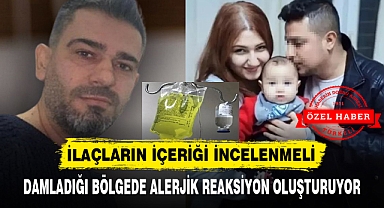 DAMLADIĞI BÖLGEDE ALERJİK REAKSİYON OLUŞTURUYOR