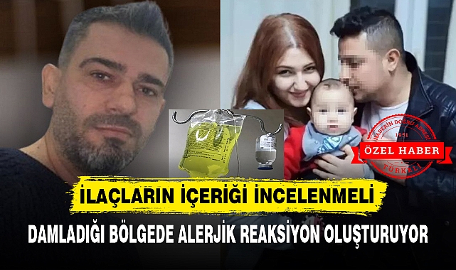 DAMLADIĞI BÖLGEDE ALERJİK REAKSİYON OLUŞTURUYOR