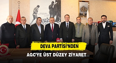 DEVA Partisi'nden AGC'ye Üst Düzey Ziyaret