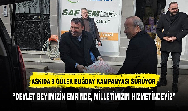 "DEVLET BEY'İMİZİN EMRİNDE, MİLLETİMİZİN HİZMETİNDEYİZ"