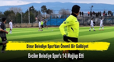 Dinar Belediye Spor’dan Önemli Bir Galibiyet