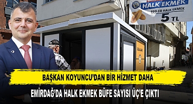 Emirdağ’da Halk Ekmek Büfe Sayısı Üçe Çıktı