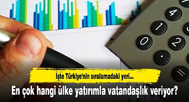 En çok hangi ülke yatırımla vatandaşlık veriyor? İşte Türkiye'nin sıralamadaki yeri...
