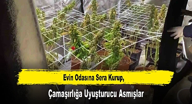 Evin Odasına Sera Kurup, Çamaşırlığa Uyuşturucu Asmışlar
