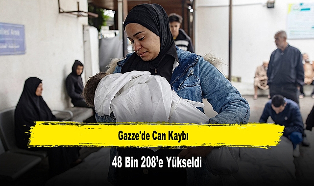 Gazze'de Can Kaybı 48 Bin 208’e Yükseldi