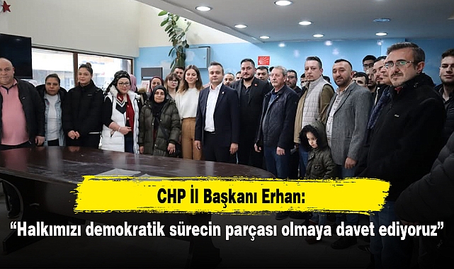 “Halkımızı demokratik sürecin parçası olmaya davet ediyoruz”