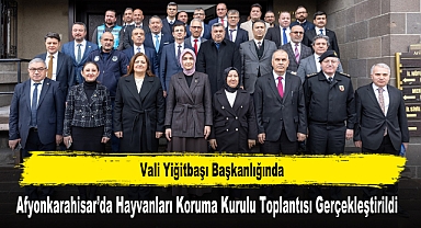 Hayvanları Koruma Kurulu Toplantısı Gerçekleştirildi