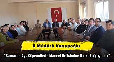 İl Müdürü Kasapoğlu:
