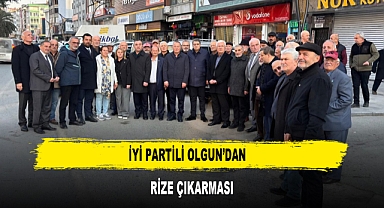 İYİ PARTİLİ OLGUN’DAN RİZE ÇIKARMASI