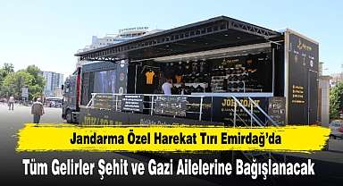 Jandarma Özel Harekat Tırı Emirdağ’da