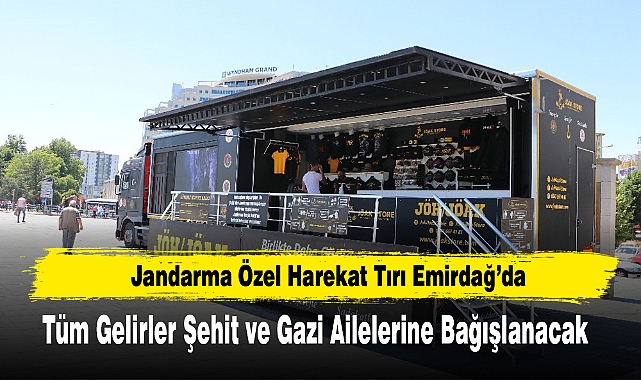 Jandarma Özel Harekat Tırı Emirdağ’da