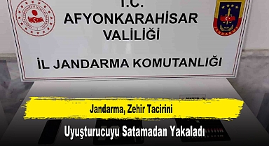 Jandarma Zehir Tacirini Uyuşturucuyu Satamadan Yakaladı