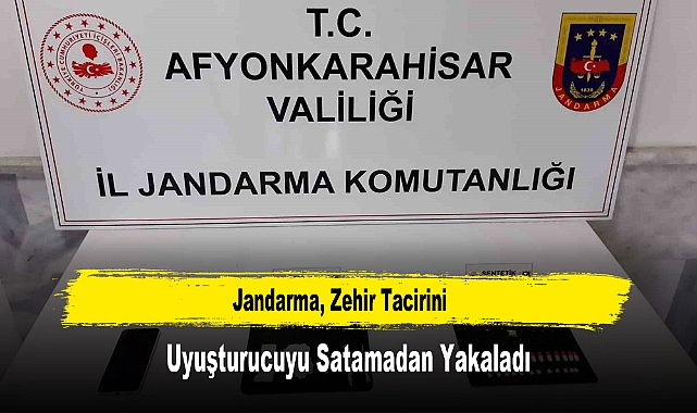 Jandarma Zehir Tacirini Uyuşturucuyu Satamadan Yakaladı