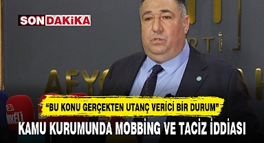 KAMU KURUMUNDA MOBBİNG VE TACİZ İDDİASI