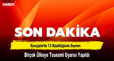 Karayipler'de 7.6 Büyüklüğünde Deprem: Birçok Ülkeye Tsunami Uyarısı Yapıldı