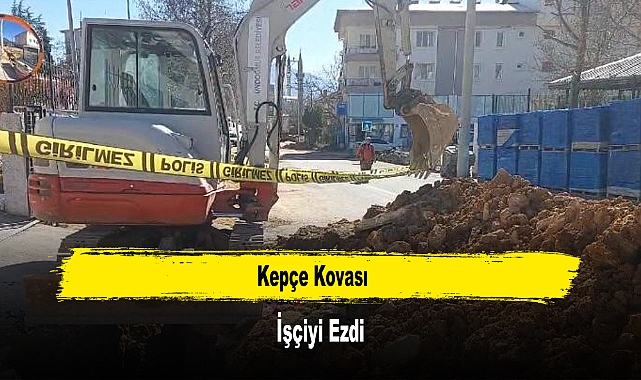 Kepçe Kovası İşçiyi Ezdi