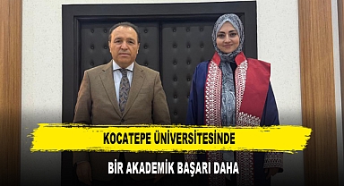 KOCATEPE ÜNİVERSİTESİNDE BİR AKADEMİK BAŞARI DAHA