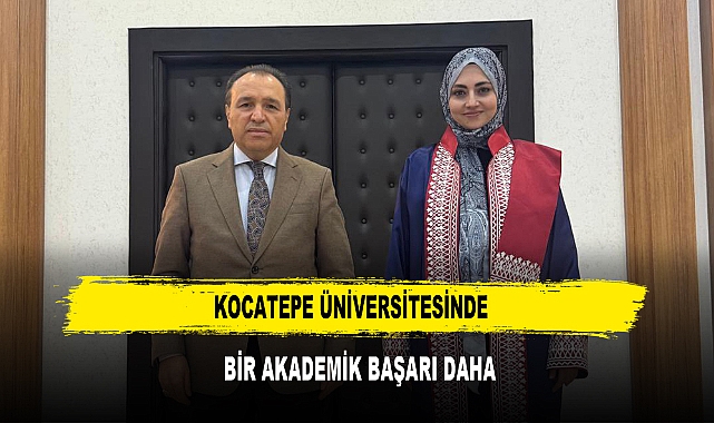 KOCATEPE ÜNİVERSİTESİNDE  BİR AKADEMİK BAŞARI DAHA