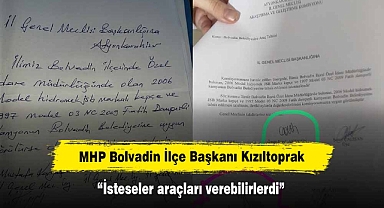 MHP Bolvadin İlçe Başkanı Kızıltoprak: “İsteseler araçları verebilirlerdi”