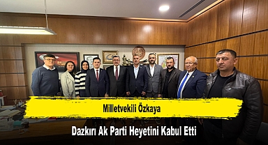 Milletvekili Özkaya, Dazkırı Ak Parti Heyetini Kabul Etti