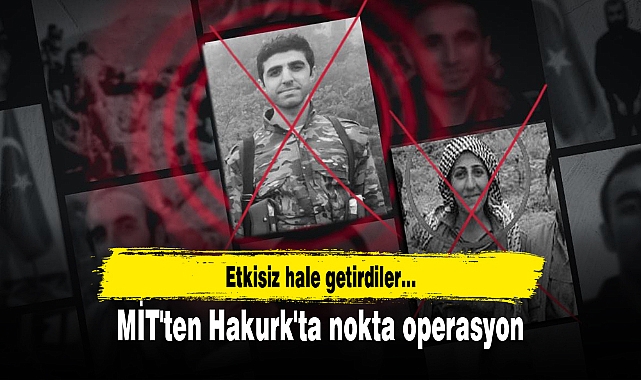 MİT'ten Hakurk'ta nokta operasyon