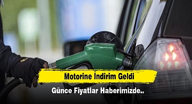 Motorine İndirim Geldi