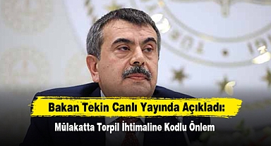 Mülakatta Torpil İhtimaline Kodlu Önlem