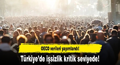 OECD verileri yayımlandı! Türkiye’de işsizlik kritik seviyede!