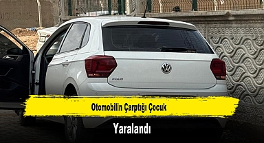 Otomobilin Çarptığı Çocuk Yaralandı