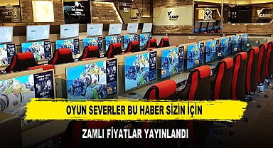 OYUN SEVERLER BU HABER SİZİN İÇİN ZAMLI FİYATLAR YAYINLANDI