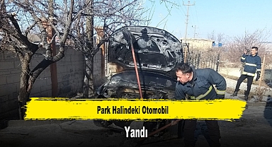 Park Halindeki Otomobil Yandı
