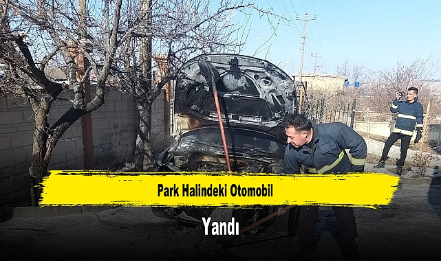 Park Halindeki Otomobil Yandı
