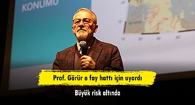 Prof. Görür o fay hattı için uyardı: Büyük risk altında