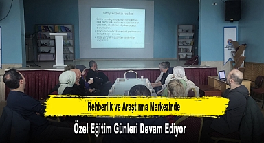 Rehberlik ve Araştırma Merkezinde Özel Eğitim Günleri Devam Ediyor